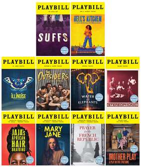 Opening Night Playbill Bundle - 2024 Tony Award Nominated Plays and Musicals 