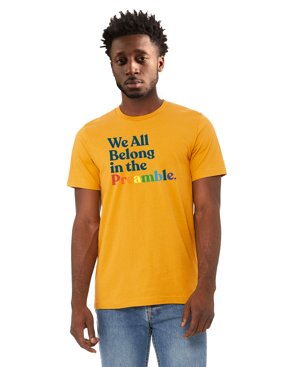 Theoretisch functie Slordig What The Constitution Means To Me Yellow Preamble T-Shirt - What The  Constitution Means To Me | PlaybillStore.com