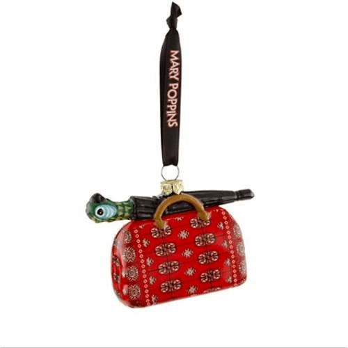 School education Beloved block Mary Poppins the Broadway Musical - Parrot Umbrella and Carpet Bag Ornament  - Mary Poppins | PlaybillStore.com