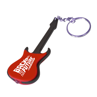 Back to the Future the Musical - LED Guitar Keychain 