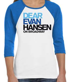 Dear Evan Hansen Raglan Baseball T-shirt 