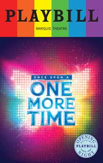Once Upon a One More Time Limited Edition Official Opening Night Playbill 