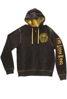 The Lion King the Broadway Musical Heather Zip Hoodie 