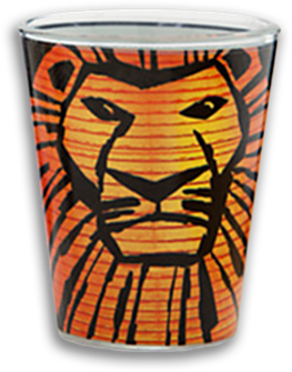 The Lion King the Broadway Musical -  Small Glass 