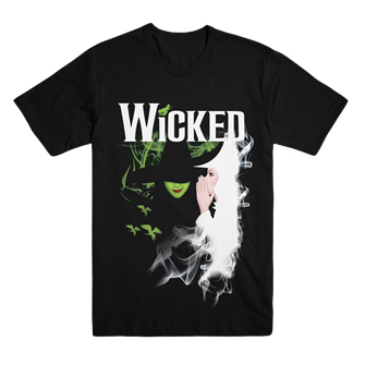 Wicked the Broadway Musical -  Sketch Logo T-Shirt 