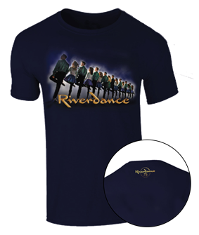 Riverdance 25th Anniversary Logo T-Shirt 