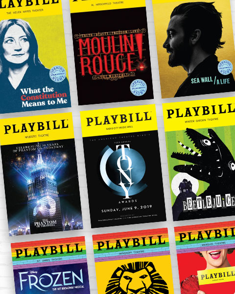 Opening Night and Special Event Playbills