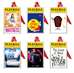 2020 Playbill Ornaments from the Broadway Cares Classic Collection - Set of Six - PBORN20