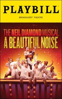 A Beautiful Noise October 2023 Special Edition Playbill 