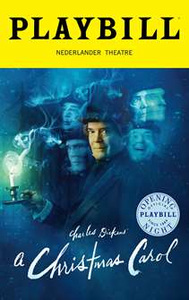 A Christmas Carol Limited Edition Official Opening Night Playbill 