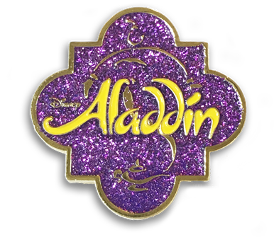 Aladdin the Broadway Musical - Logo Pin 