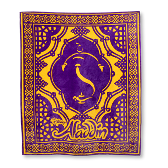 Aladdin the Broadway Musical - Show Logo Fleece Throw Blanket 
