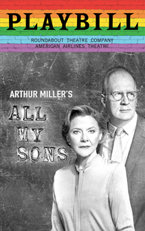 All My Sons - June 2019 Playbill with Rainbow Pride Logo 