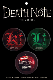Death Note: the Musical - Button Card 