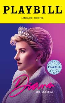 Diana, The Broadway Musical Limited Edition Official Opening Night Playbill   