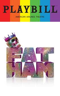 Fat Ham the Broadway Play Playbill with Limited Edition 2023 Rainbow Pride Logo 