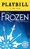 Frozen the Broadway Musical Limited Edition Official Opening Night Playbill 