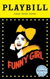 Funny Girl Limited Edition Official Opening Night Playbill  