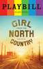 Girl from the North Country 2022 Playbill with Rainbow Pride Logo 