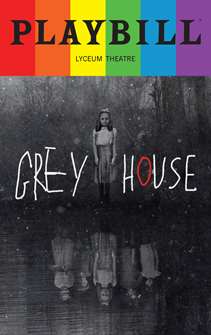 Grey House Playbill with Limited Edition 2023 Rainbow Pride Logo 