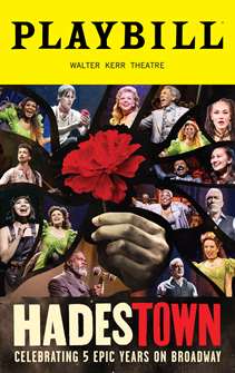 Hadestown 5 Years on Broadway Limited Edition Playbill  