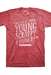 Hamilton The Broadway Musical - Young Scrappy Red Tee - HAMSCRAP T
