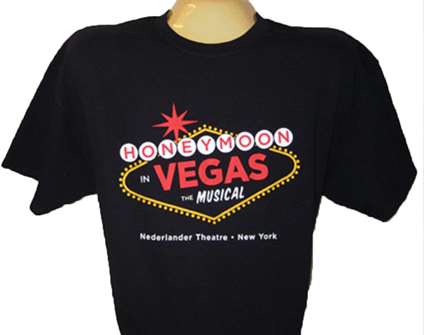 Honeymoon in Vegas the Broadway Musical - Logo T-Shirt 