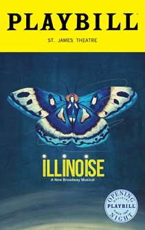 Illinoise Limited Edition Official Opening Night Playbill  