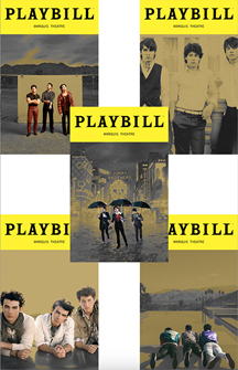 Jonas Brothers Broadway Residency Five Night Playbill Bundle  
