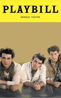 Jonas Brothers Broadway Residency Playbill, Night Three 