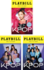 KPOP Opening Night Playbill Collection - Set of 3 