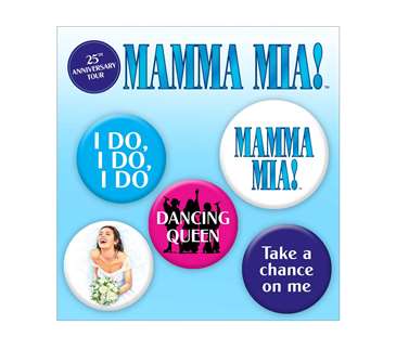 Mamma Mia Button Set 