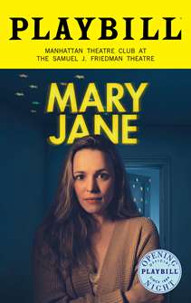 Mary Jane Limited Edition Official Opening Night Playbill 