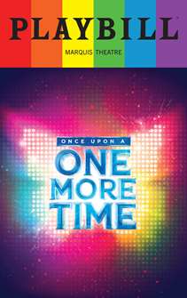 Once Upon a One More Time Playbill with Limited Edition 2023 Rainbow Pride Logo 