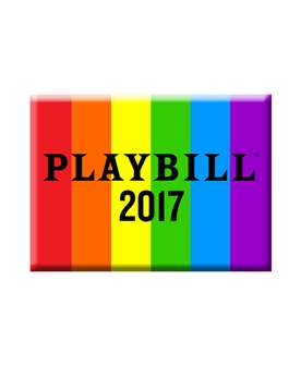 PLAYBILL PRIDE 2017 MAGNET 