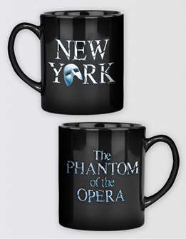 Phantom of the Opera the Broadway Musical Coffee Mug 
