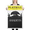 Playbill Amadeus Canvas 