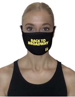Playbill Back to Broadway Face Mask 