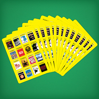 Playbill Cover Playing Cards  