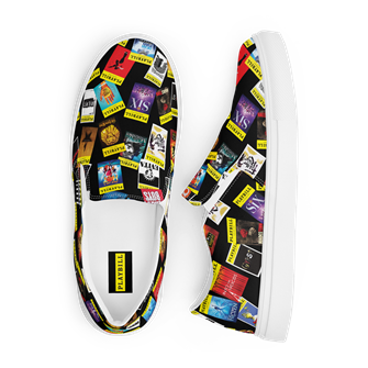 Playbill Covers Mens Slip-on Canvas Shoes 