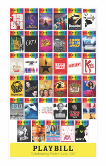 Playbill Pride 2017 Poster 