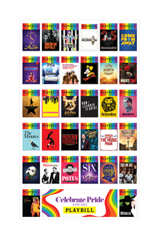Playbill Pride 2022 Poster 