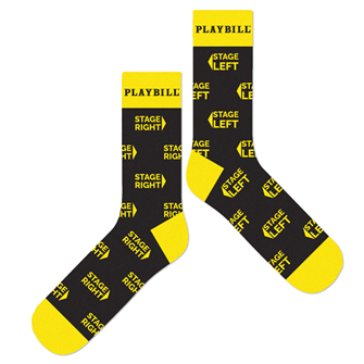 Playbill Stage Socks  