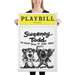 Playbill Sweeney Todd Canvas - POD Sweeney Todd Canvas-5f74dcaab7f617