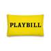 Playbill Throw Pillow    - POD MASTHEAD PILLOW-60d5f45c5b7551