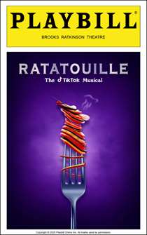 Ratatouille the TikTok Musical Limited Edition Playbill 