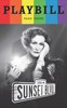 Sunset Boulevard - June 2017 Playbill with Rainbow Pride Logo 