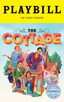 The Cottage Limited Edition Official Opening Night Playbill 