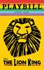 The Lion King - June 2019 Playbill with Rainbow Pride Logo 