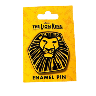 The Lion King the Broadway Musical - Lion Head Enamel Pin 